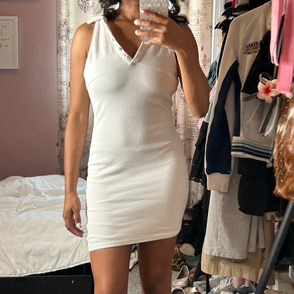 Princess Polly mini white dress